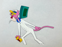 Load image into Gallery viewer, Pink Panther - Original animation cel and drawing