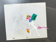 Load image into Gallery viewer, Pink Panther - Original animation cel and drawing