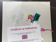 Load image into Gallery viewer, Pink Panther - Original animation cel and drawing