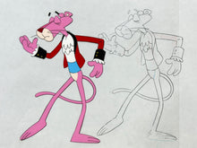 Load image into Gallery viewer, Pink Panther - Original animation cel and drawing