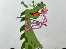 Load image into Gallery viewer, Pink Panther - Original animation cel and drawing