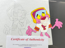 Load image into Gallery viewer, Pink Panther - Original animation cel and drawing