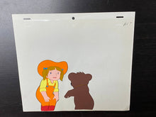 Load image into Gallery viewer, Monarch: The Big Bear of Tallac (Jacky and Nuca) (1977) - Original animation cel and drawing