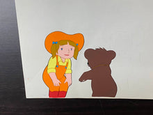 Load image into Gallery viewer, Monarch: The Big Bear of Tallac (Jacky and Nuca) (1977) - Original animation cel and drawing