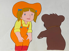 Load image into Gallery viewer, Monarch: The Big Bear of Tallac (Jacky and Nuca) (1977) - Original animation cel and drawing