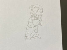Load image into Gallery viewer, Lilo & Stitch (Walt Disney, 2002) - Original Animation Drawing of Lilo