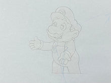 Load image into Gallery viewer, The Super Mario Bros. Super Show! (1989) - Original Animation Drawing of Mario