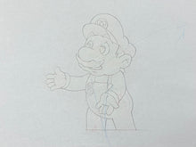 Load image into Gallery viewer, The Super Mario Bros. Super Show! (1989) - Original Animation Drawing of Mario