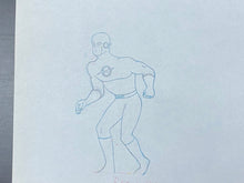 Load image into Gallery viewer, The Superman/Aquaman Hour of Adventure - Original animation drawing of Flash