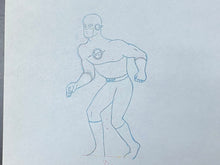 Load image into Gallery viewer, The Superman/Aquaman Hour of Adventure - Original animation drawing of Flash