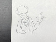 Load image into Gallery viewer, The Simpsons - Original drawing of Montgomery Burns