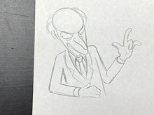 Load image into Gallery viewer, The Simpsons - Original drawing of Montgomery Burns