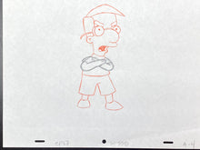 Load image into Gallery viewer, The Simpsons - Original drawing of Milhouse Van Houten