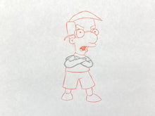 Load image into Gallery viewer, The Simpsons - Original drawing of Milhouse Van Houten