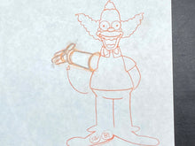 Load image into Gallery viewer, The Simpsons - Original drawing of Krusty the Clown