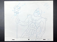 Load image into Gallery viewer, He-Man and the Masters of the Universe - Original drawing of Skeletor, set of 2