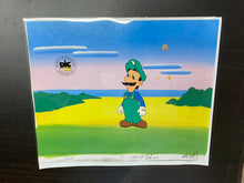 Load image into Gallery viewer, The Super Mario Bros. Super Show! (1989) - Original Animation Cel of Luigi