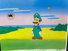 Load image into Gallery viewer, The Super Mario Bros. Super Show! (1989) - Original Animation Cel of Luigi