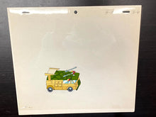 Load image into Gallery viewer, Teenage Mutant Ninja Turtles (1987 TV series) - Original animation cel of Party Wagon