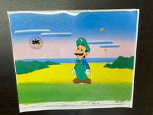 Load image into Gallery viewer, The Super Mario Bros. Super Show! (1989) - Original Animation Cel of Luigi