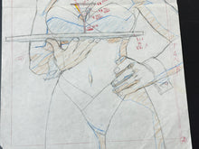 Load image into Gallery viewer, Hyper Police (1997) - Original animation drawing (47x28 cm, big size! in color)