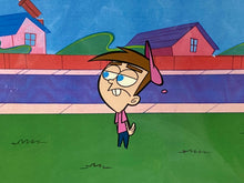 Load image into Gallery viewer, The Fairly OddParents - Original animation cel, with copy background