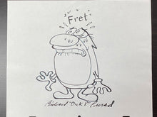 Load image into Gallery viewer, The Ren & Stimpy Show - Original Concept drawing from Spümcø, signed by an animator