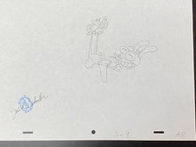 Load image into Gallery viewer, The Ren & Stimpy Show - Original animation drawing from Spümcø, signed by an animator