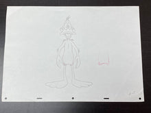 Load image into Gallery viewer, Looney Tunes - Original drawing of Daffy Duck (XL big size)