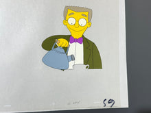Load image into Gallery viewer, The Simpsons - Original animation cel of Waylon Smithers