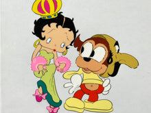 Load image into Gallery viewer, Betty Boop - Original animation cel of Betty Boop and Bimbo