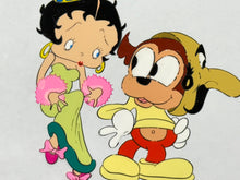 Load image into Gallery viewer, Betty Boop - Original animation cel of Betty Boop and Bimbo