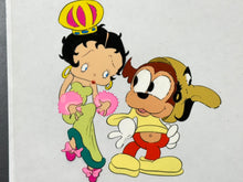 Load image into Gallery viewer, Betty Boop - Original animation cel of Betty Boop and Bimbo