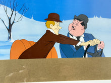 Load image into Gallery viewer, Laurel and Hardy (1966) - Original animation cel setup, framed