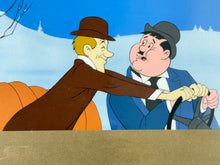 Load image into Gallery viewer, Laurel and Hardy (1966) - Original animation cel setup, framed