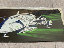 Load image into Gallery viewer, Captain Future - Original Panoramic Animation Cel, with master painted background