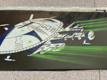 Load image into Gallery viewer, Captain Future - Original Panoramic Animation Cel, with master painted background