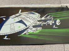 Load image into Gallery viewer, Captain Future - Original Panoramic Animation Cel, with master painted background