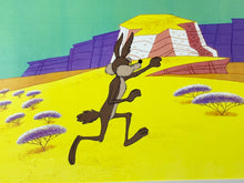 Load image into Gallery viewer, Looney Tunes - Original animation cel of Wile E. Coyote, Framed
