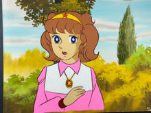 Load image into Gallery viewer, Lalabel, the Magical Girl (1981) - Original animation cel with painted background