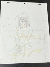 Load image into Gallery viewer, J.C.Staff - Ikki Tousen (2003) Original animation drawing (+18) 38x30 cm