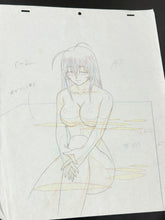 Load image into Gallery viewer, J.C.Staff - Ikki Tousen (2003) Original animation drawing (+18) 38x30 cm