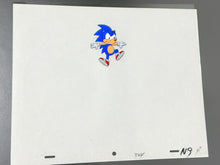 Load image into Gallery viewer, Sonic the Hedgehog - Original Animation cel and drawing