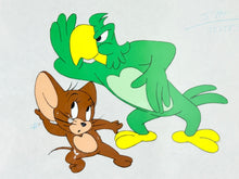 Load image into Gallery viewer, Tom and Jerry - Original animation cel and drawing of Jerry