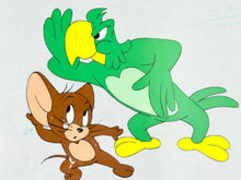 Load image into Gallery viewer, Tom and Jerry - Original animation cel and drawing of Jerry