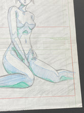 Load image into Gallery viewer, Konai Shasei (校內寫生) 1989 - Original animation drawing made by U-Jin (遊人)