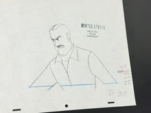 Load image into Gallery viewer, Tintin - Original drawing of Colonel Boris Jorgen (On a marché sur la Lune)