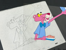 Load image into Gallery viewer, Pink Panther - Original animation cel and drawing