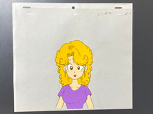 Load image into Gallery viewer, Dr. Slump (1980) - Original animation cel and drawing of Midori Norimaki