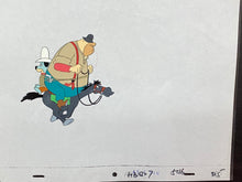 Load image into Gallery viewer, The Huckleberry Hound Show (1958) - Original cel and drawing of Huckleberry Hound